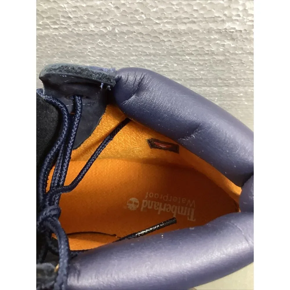 Timberlands Juniors‎ Sz 6 Premium Water Proof Boots Blue SKU #3054